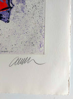 Cargar imagen en el visor de la galería, ARMAN Fernández. Masque africain, 1996. Grabado original firmado
