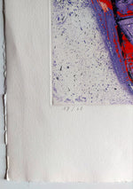 Cargar imagen en el visor de la galería, ARMAN Fernández. Masque africain, 1996. Grabado original firmado
