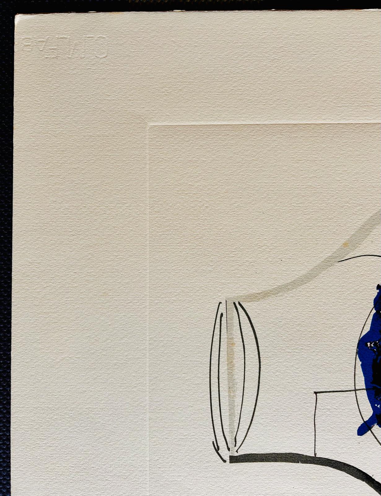 Miguel BERROCAL. Almogavares I, 1988. Serigrafía original firmada a mano