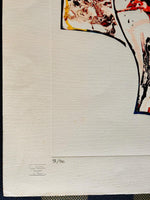 Cargar imagen en el visor de la galería, Miguel BERROCAL. Almogavares II, 1988. Serigrafía original firmada a mano
