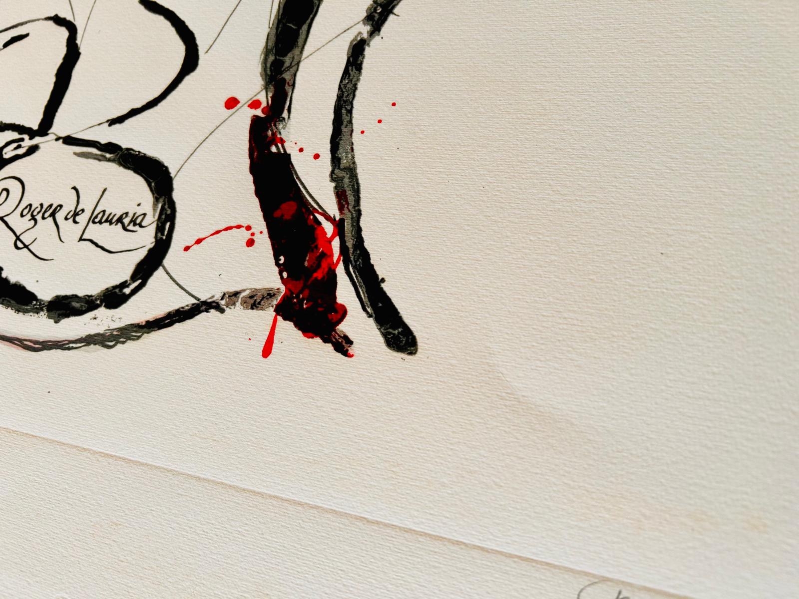 Miguel BERROCAL. Almogavares III, 1988. Serigrafía original firmada a mano