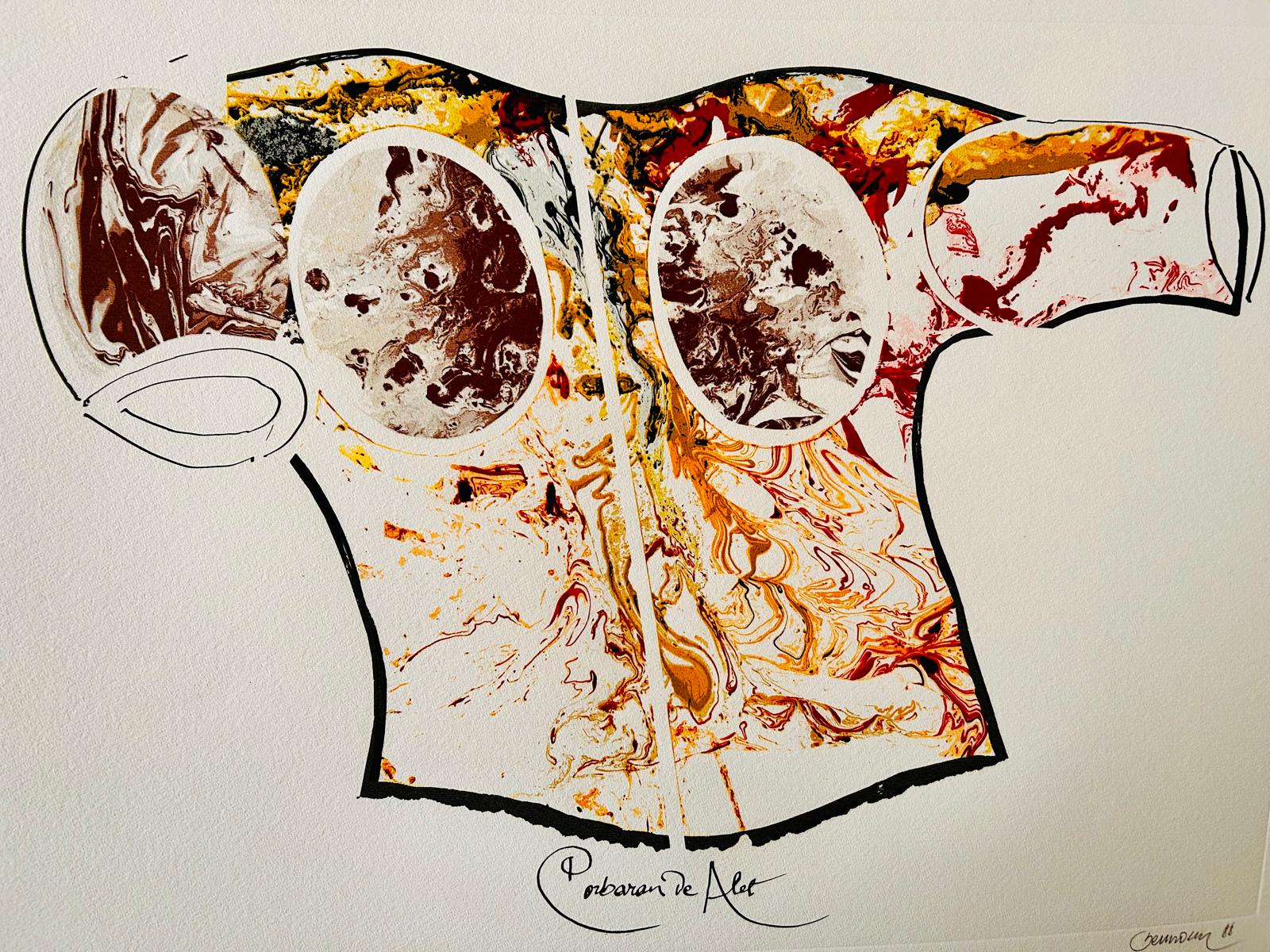 Miguel BERROCAL. Almogavares IV, 1988. Serigrafía original firmada a mano