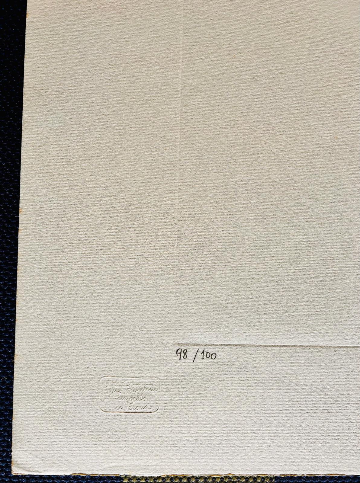 Miguel BERROCAL. Almogavares IV, 1988. Serigrafía original firmada a mano