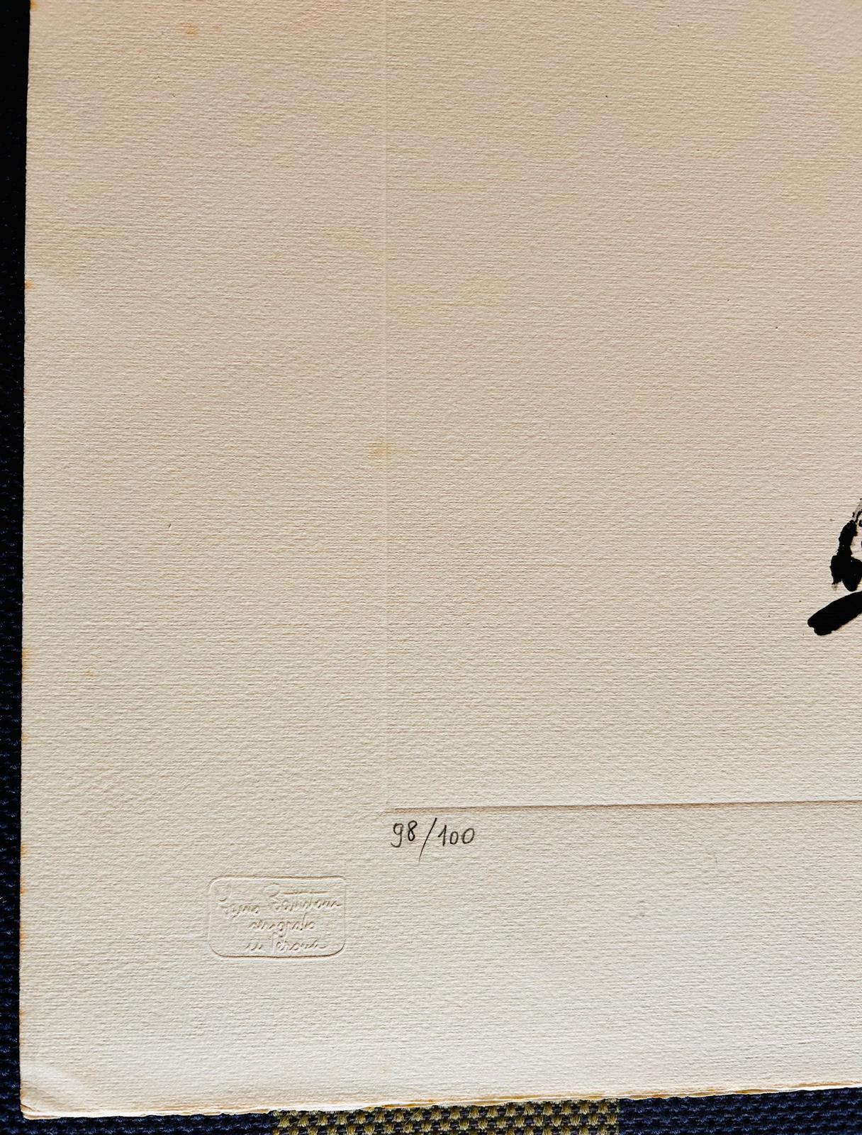 Miguel BERROCAL. Almogavares V, 1988. Serigrafía original firmada a mano