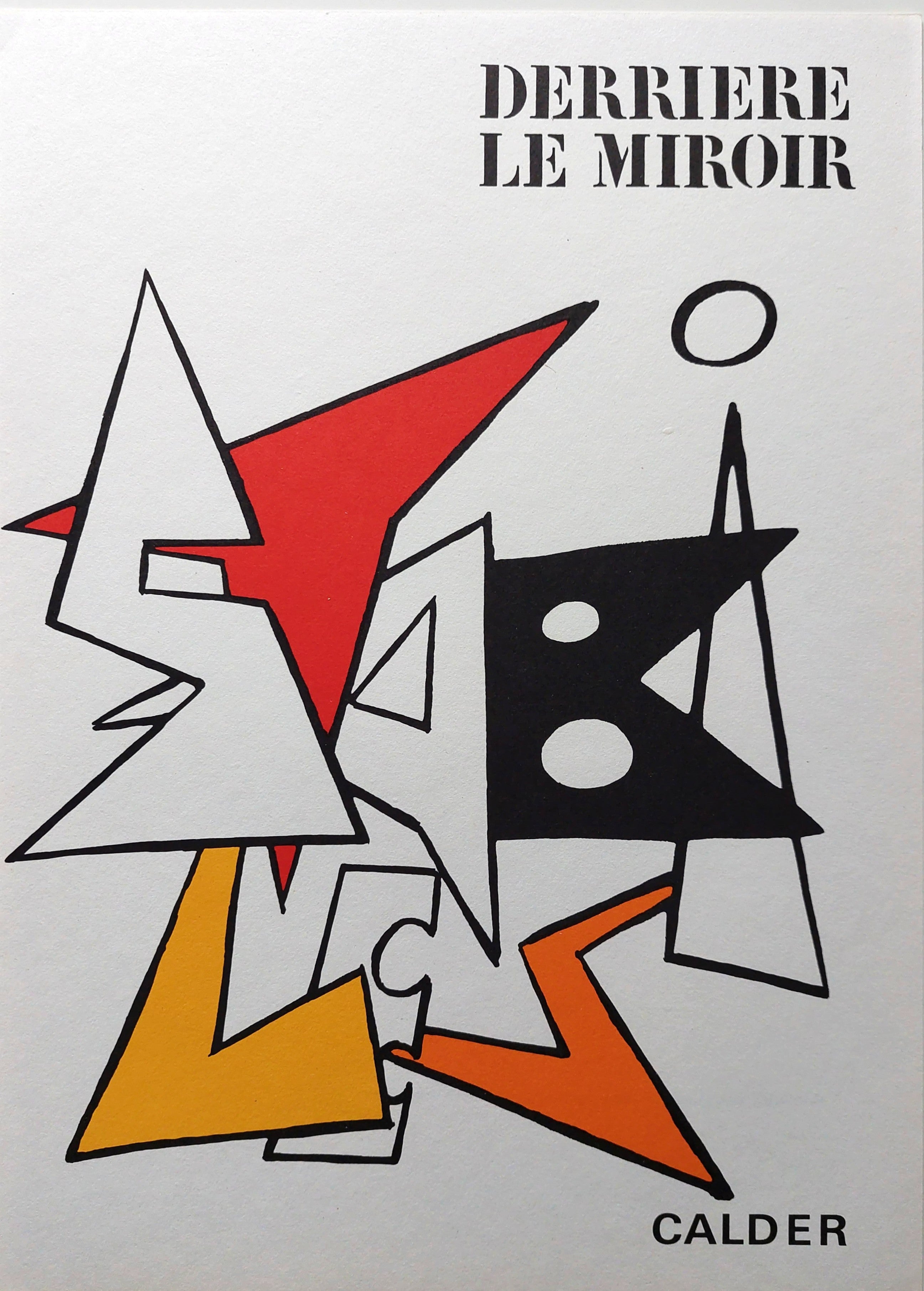 Alexander CALDER. Stabiles, 1967. Litografía DLM