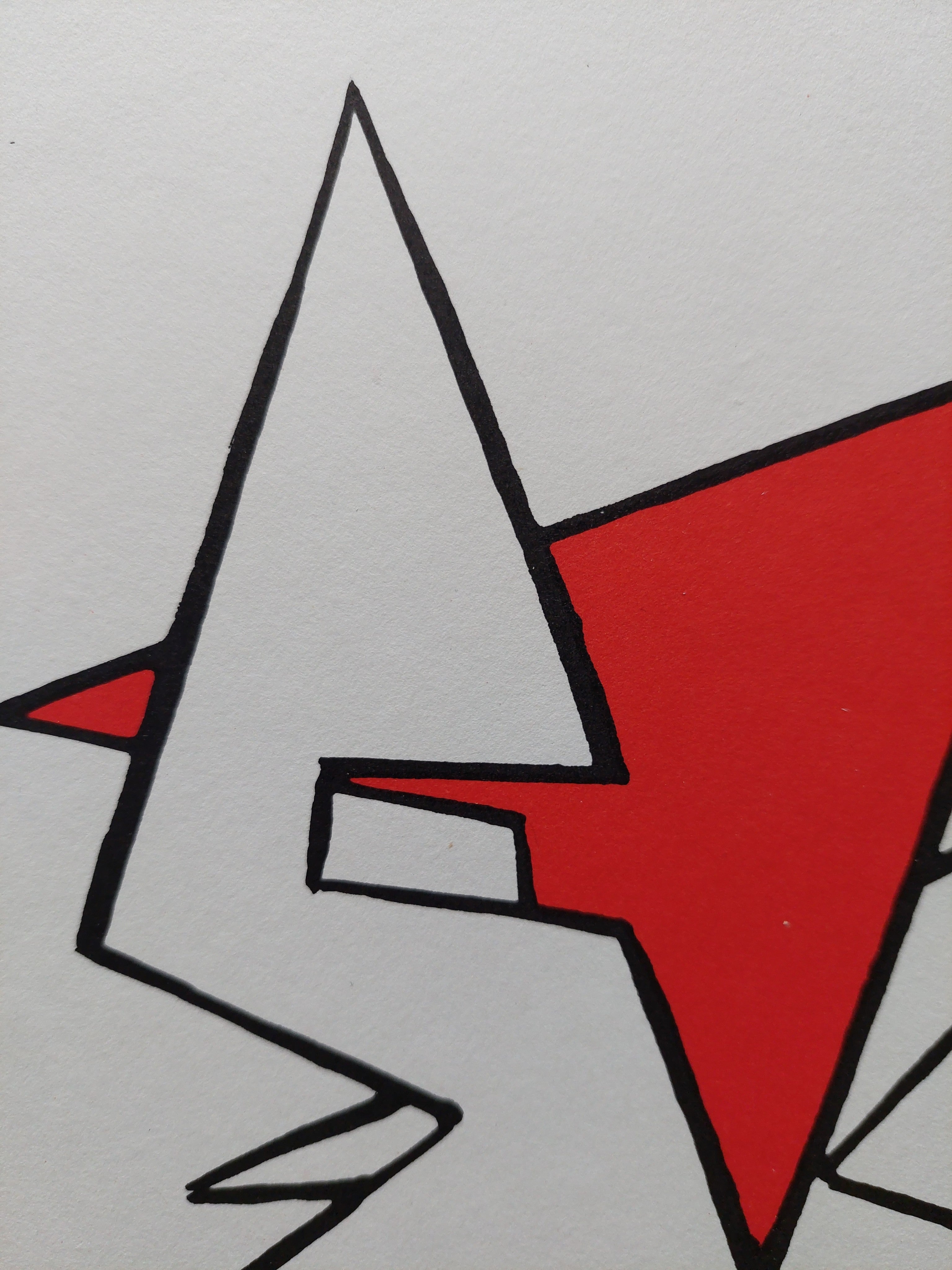 Alexander CALDER. Stabiles, 1967. Litografía DLM