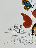 Cargar imagen en el visor de la galería, Salvador DALÍ. Flora Dalinae: Rosa Papillonacea, 1979. Litografía serie limitada

