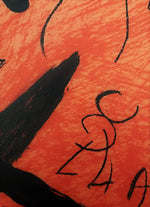 Cargar imagen en el visor de la galería, Joan MIRÓ. Hommage à Aimé et Marguerite Maeght, 1982. Litografía original DLM
