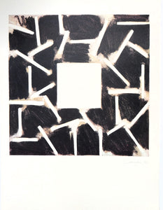 Rafael CANOGAR. Reflexión, 1983. Litografía offset