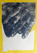 Cargar imagen en el visor de la galería, Rafael CANOGAR. Composición con manos (66), 1976. Serigrafía original, firmada a mano
