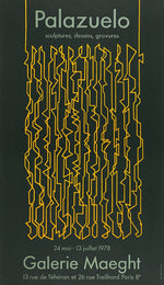 Cargar imagen en el visor de la galería, Pablo PALAZUELO. Galerie Maeght, 1978. Cartel litográfico original
