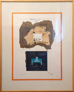 Cargar imagen en el visor de la galería, Antonio SAURA. Jardin des Nations (Carmen), 1976. Litografía original firmada (enmarcada)
