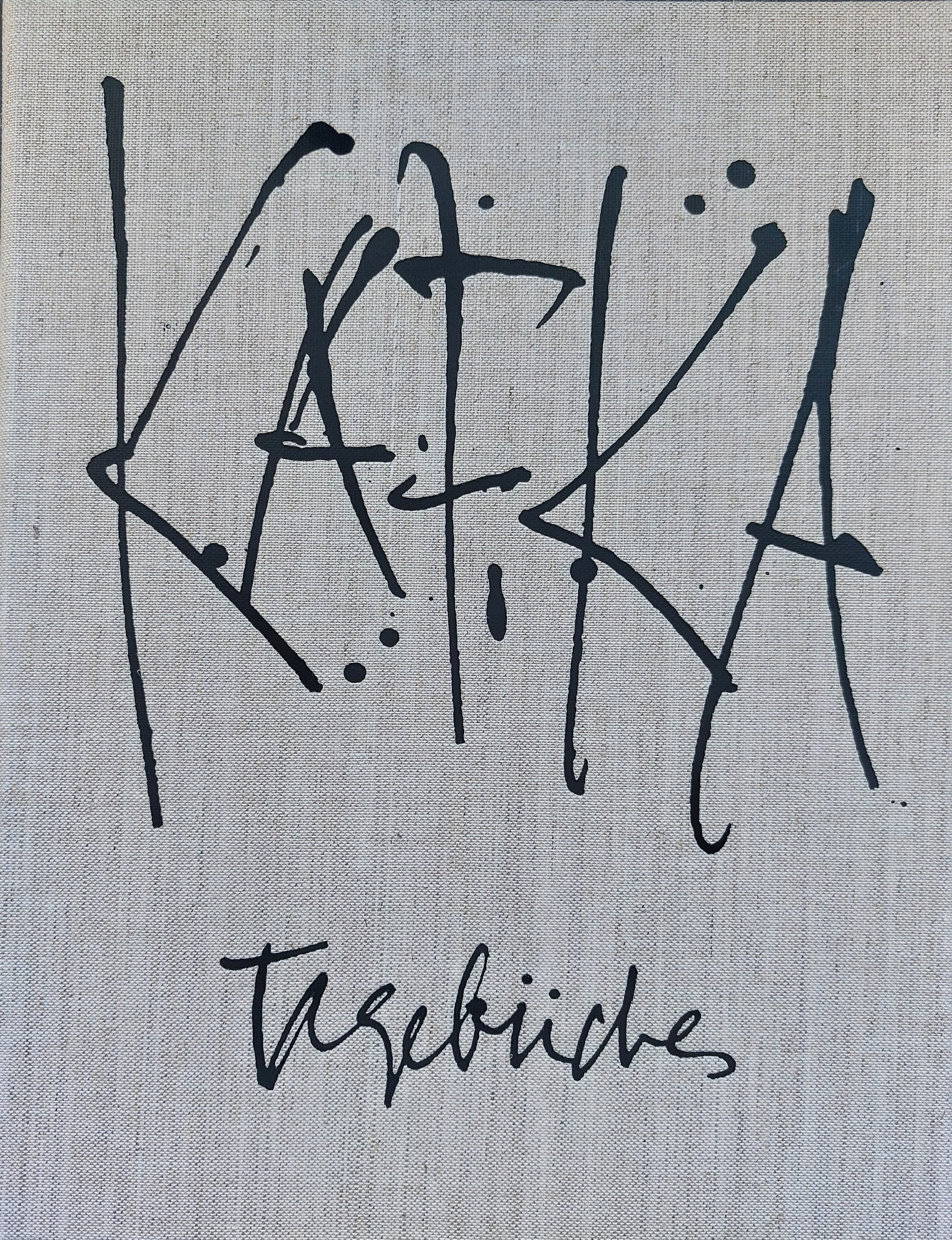 Antonio SAURA. Diarios de Kafka (Tagebücher), 1988. Libro de artista