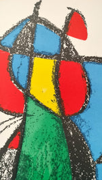 Cargar imagen en el visor de la galería, Joan MIRÓ. Lithographie originale VIII, 1972. Litografía original
