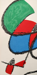 Cargar imagen en el visor de la galería, Joan MIRÓ. Lithographie originale VIII, 1972. Litografía original
