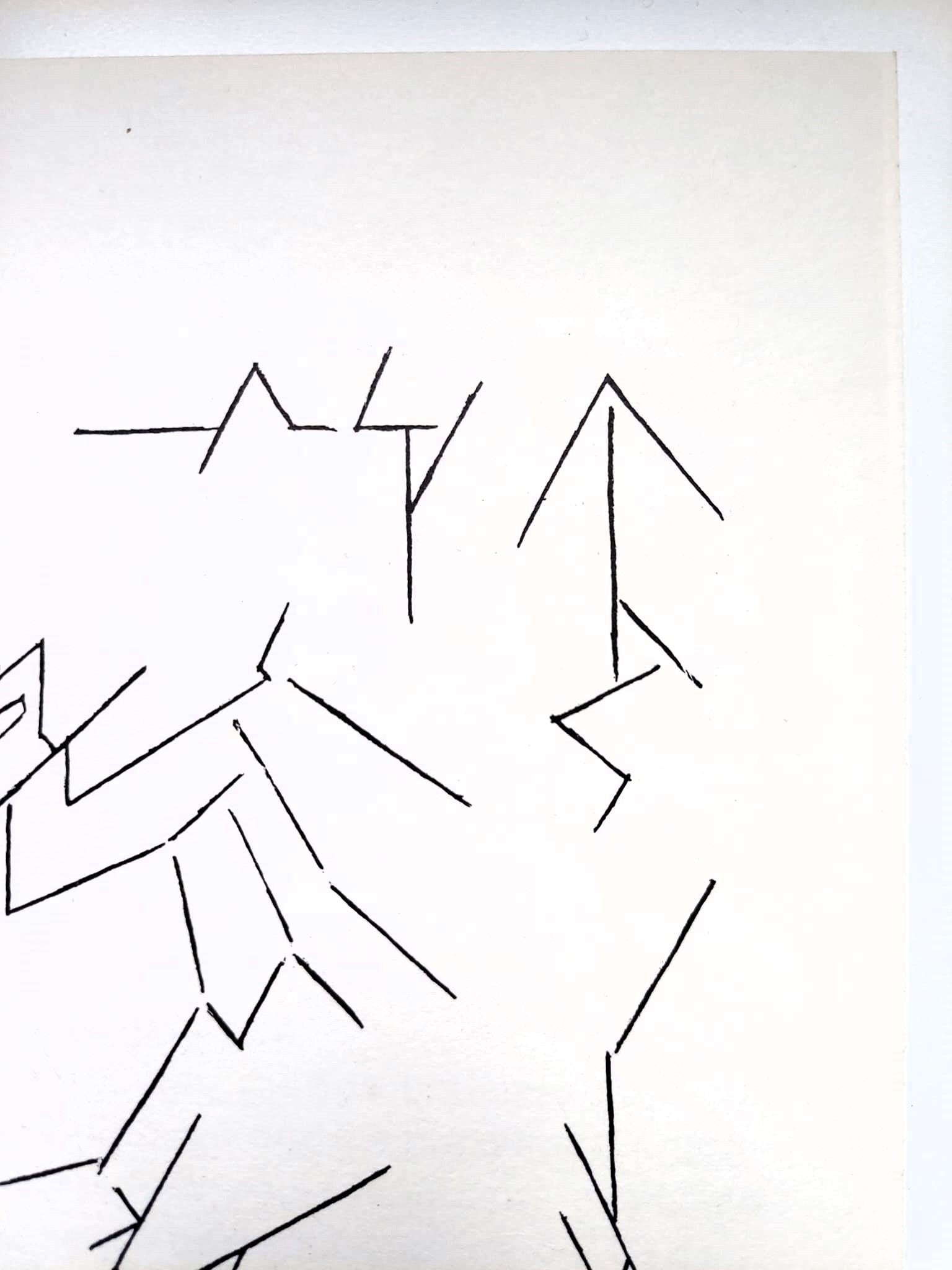 Pablo PALAZUELO. Sin título, 1970. Litografía original DLM