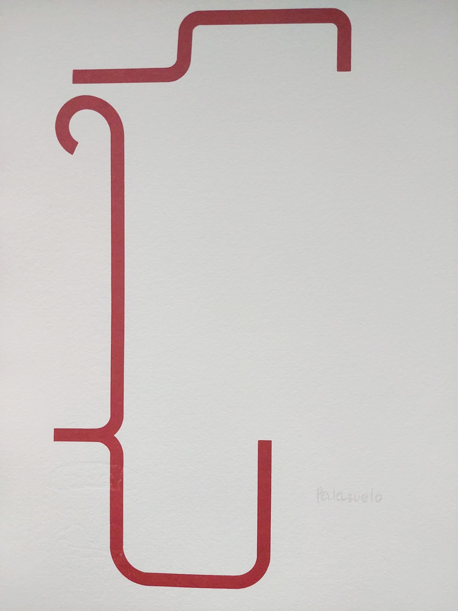 Pablo PALAZUELO. Ardicia, 1978. Grabado original firmado a mano