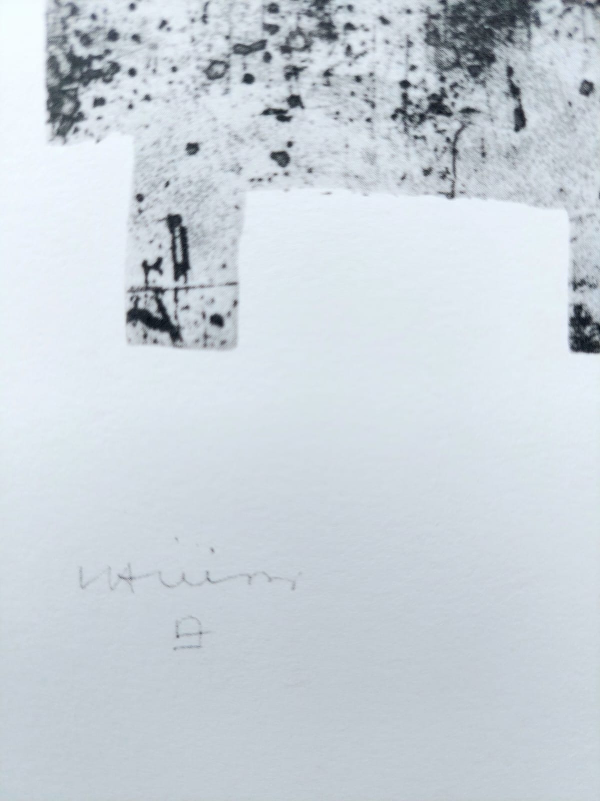 Eduardo CHILLIDA. A Peu pel Llibre II, 1996. Litografía offset limitada