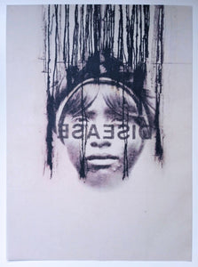 Jaume PLENSA. Disease, 2006. Litografía