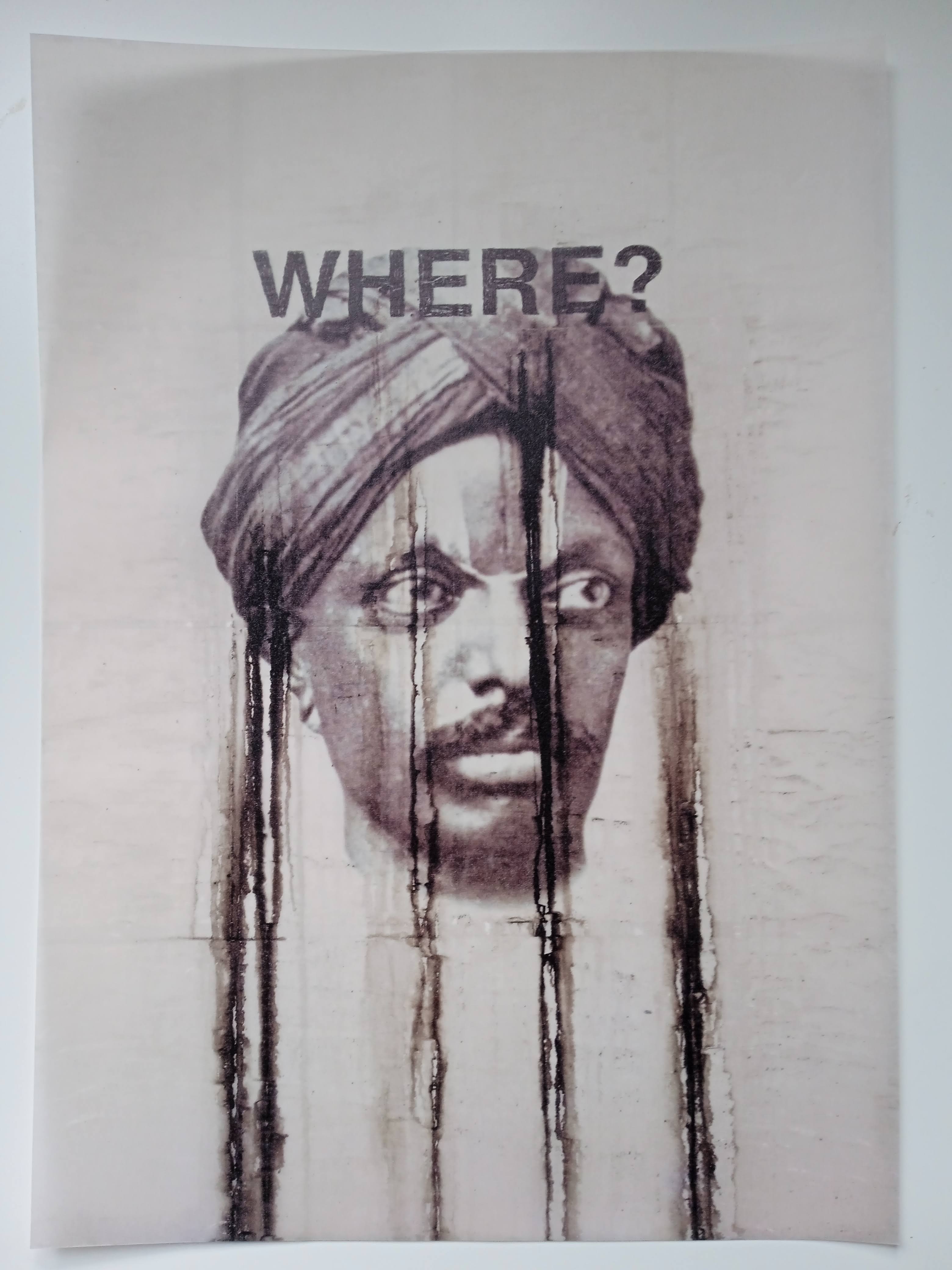 Anonymous Series (War), 2006. Lithograph