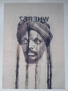 Anonymous Series (War), 2006. Lithograph