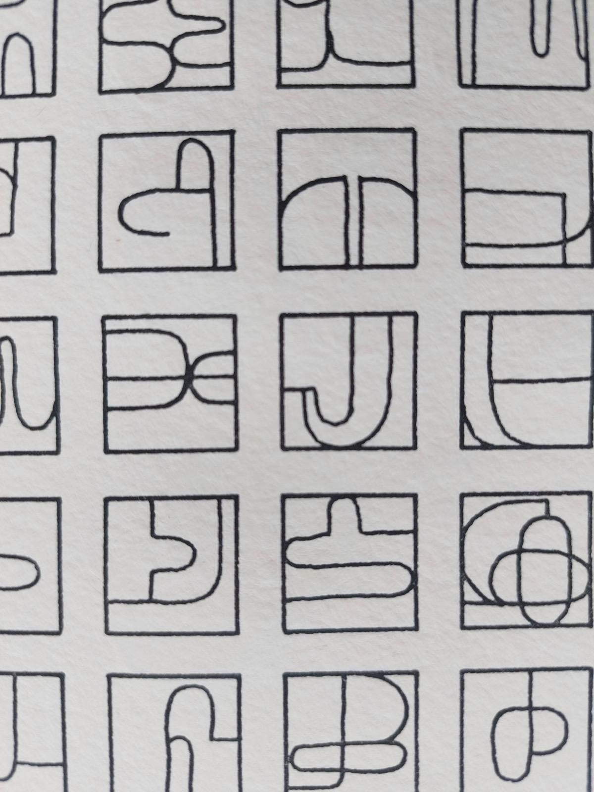 Pablo PALAZUELO. Ardicia, 1978. Grabado original serie limitada