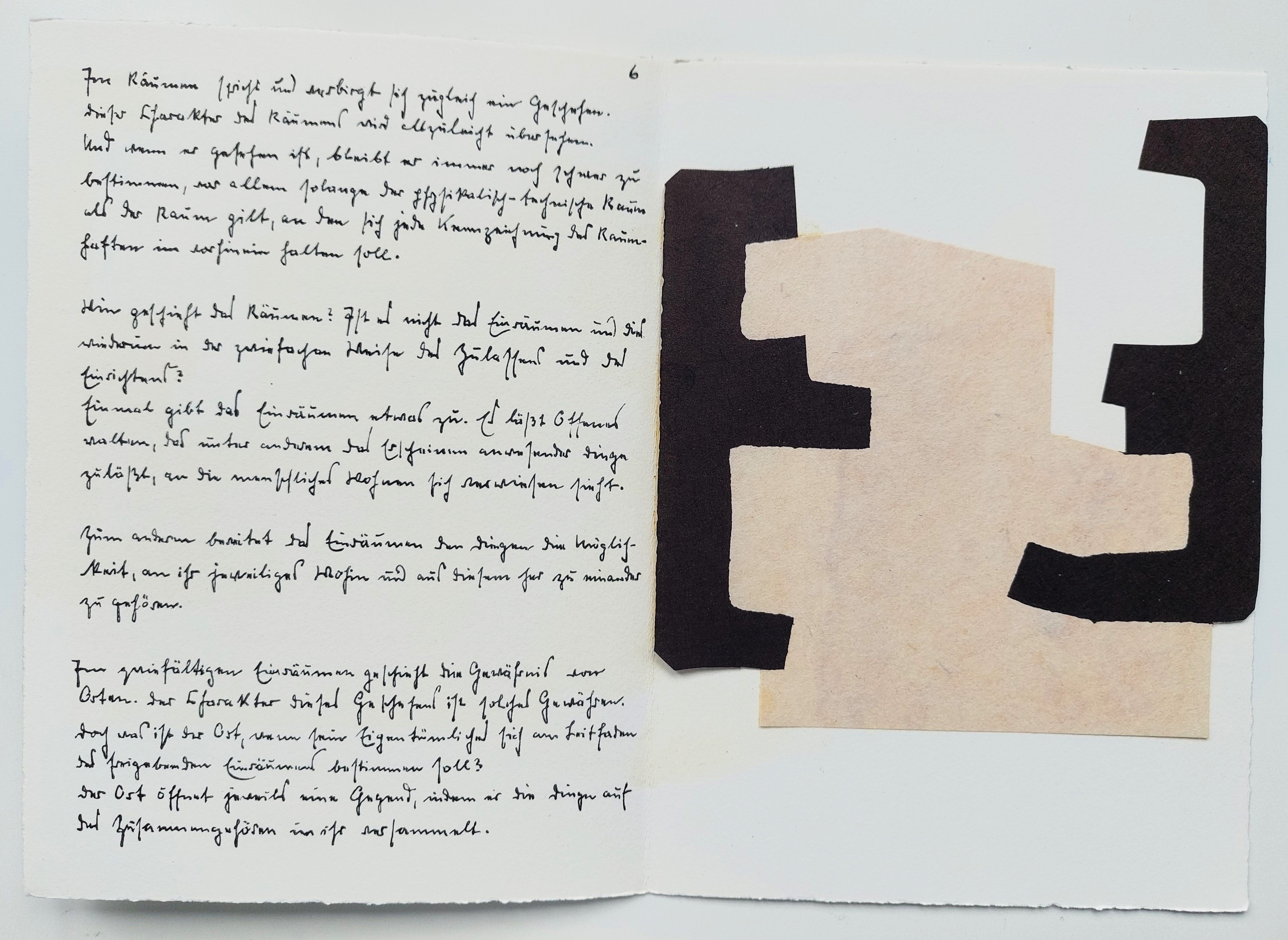 Eduardo CHILLIDA. Die Kunst und der Raum, 1969. Litografía original firmada a mano (1+7 litografías)