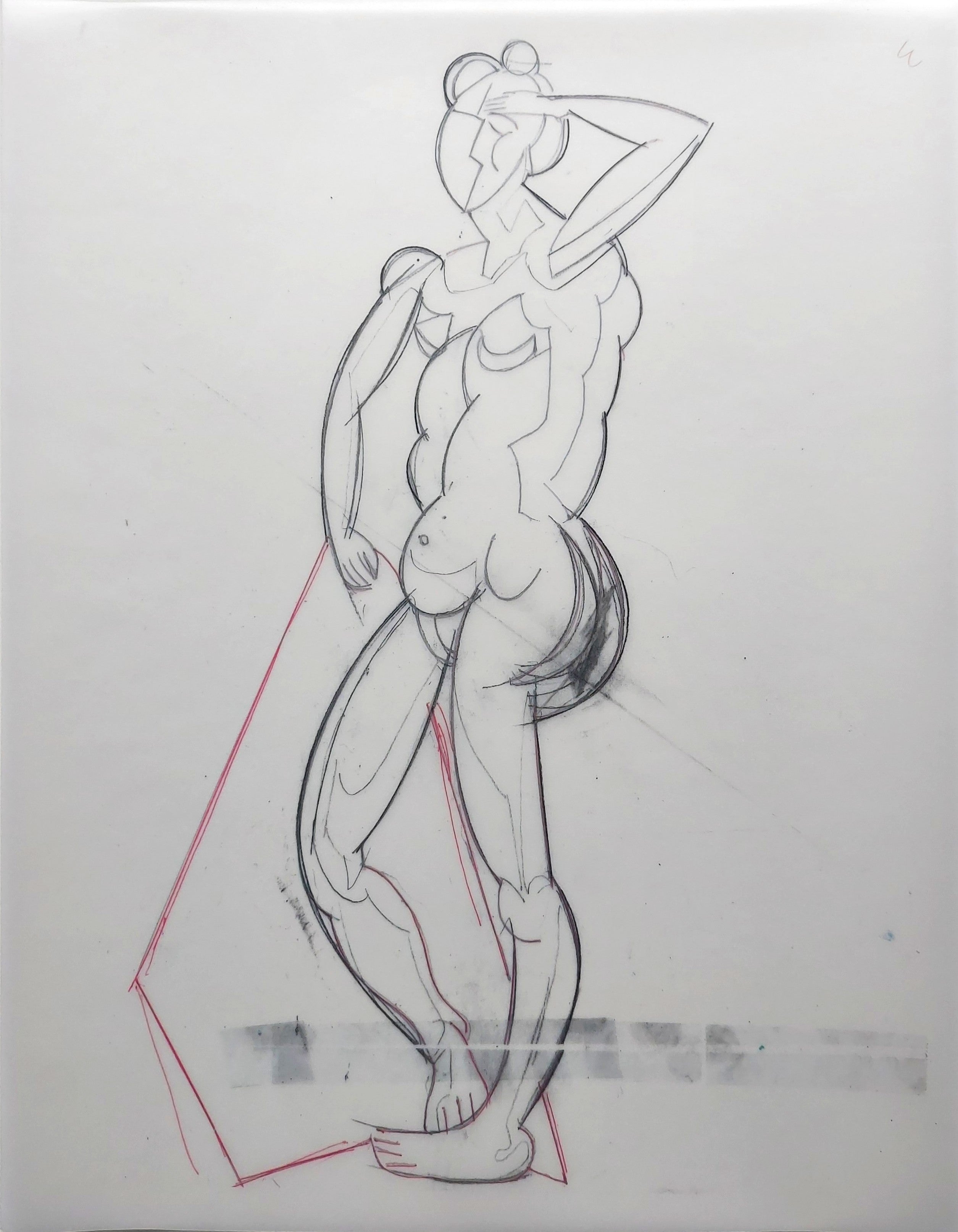 Manolo VALDÉS. El cubismo como pretexto X, 2005. Impresión digital