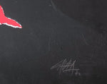 Load image into Gallery viewer, Antonio SAURA. Dama en Tecnicolor I, 1970. Serigrafía original firmada a mano
