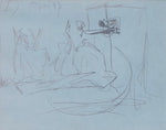 Cargar imagen en el visor de la galería, Pablo PICASSO. Boceto para el Guernica 1-2, 1990
