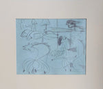 Cargar imagen en el visor de la galería, Pablo PICASSO. Boceto para el Guernica 3-4, 1990
