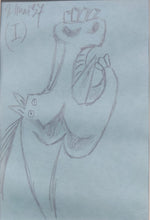 Cargar imagen en el visor de la galería, Pablo PICASSO. Boceto para el Guernica 6-7, 1990
