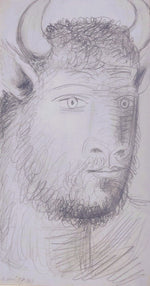 Load image into Gallery viewer, Pablo PICASSO. Boceto para el Guernica, 1990
