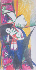 Cargar imagen en el visor de la galería, Pablo PICASSO. Boceto para el Guernica, 1990
