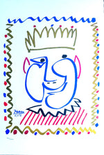 Load image into Gallery viewer, Pablo PICASSO. Le Roi du Carnaval, 1981 (1951). Litografía
