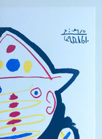 Load image into Gallery viewer, Pablo PICASSO. Carnaval (Arlequin), 1981 (1961). Litografía
