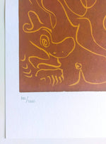 Load image into Gallery viewer, Pablo PICASSO. Le Roi du Carnaval, 1981 (1967). Litografía
