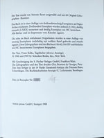 Cargar imagen en el visor de la galería, Antonio SAURA. Diarios de Kafka (Tagebücher), 1988. Libro de artista
