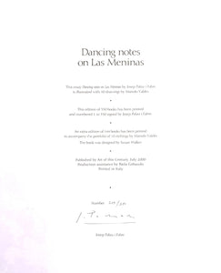 Manolo VALDÉS. Dancing notes on Las Meninas, 2000. Impresión digital