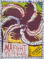 Cargar imagen en el visor de la galería, Pierre ALECHINSKY. Hélice, 1982. Litografía original (cartel)
