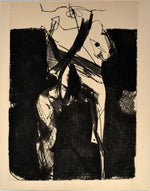 Cargar imagen en el visor de la galería, Manolo MILLARES. Figura I, de Poemas de Amor, 1969. Grabado original (punta seca)
