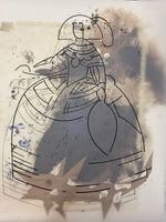 Cargar imagen en el visor de la galería, Manolo VALDÉS. Dancing notes on Las Meninas I, 2000. Impresión digital
