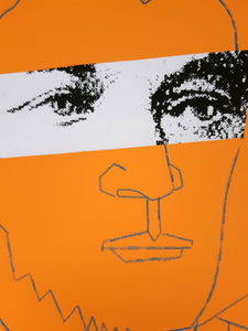 Eduardo ARROYO. Abadie, 2012. Obra gráfica original firmada