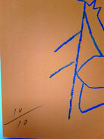 Cargar imagen en el visor de la galería, Eduardo ARROYO. Abadie, 2012. Obra gráfica original firmada

