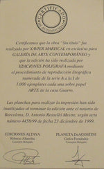 Cargar imagen en el visor de la galería, Javier MARISCAL. Ornamental, 1999. Litografía original
