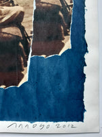 Cargar imagen en el visor de la galería, Eduardo ARROYO. Abadiotes, 2012. Obra gráfica original firmada
