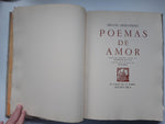 Cargar imagen en el visor de la galería, Manolo MILLARES. Poemas de Amor, 1969. Libro con 2 grabados originales firmados
