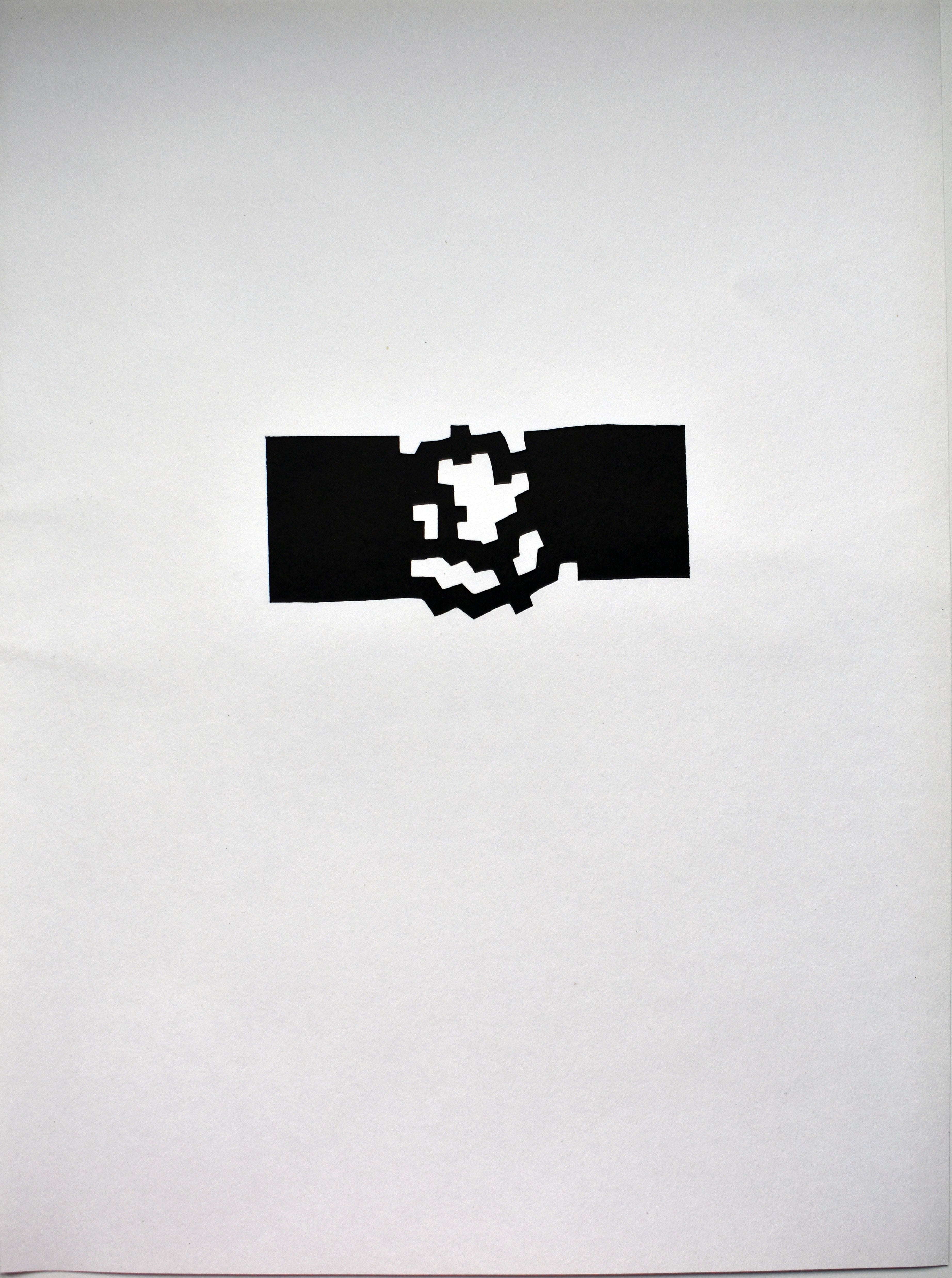 Eduardo CHILLIDA. Composición, 1980. Grabado gofrado DLM