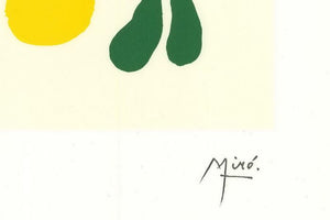 Joan MIRÓ. Parler seul. Composition 289, 2004. Litografía