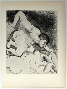 Pablo PICASSO. Suite Vollard 5. Edición Hatje, 1956. Litografía